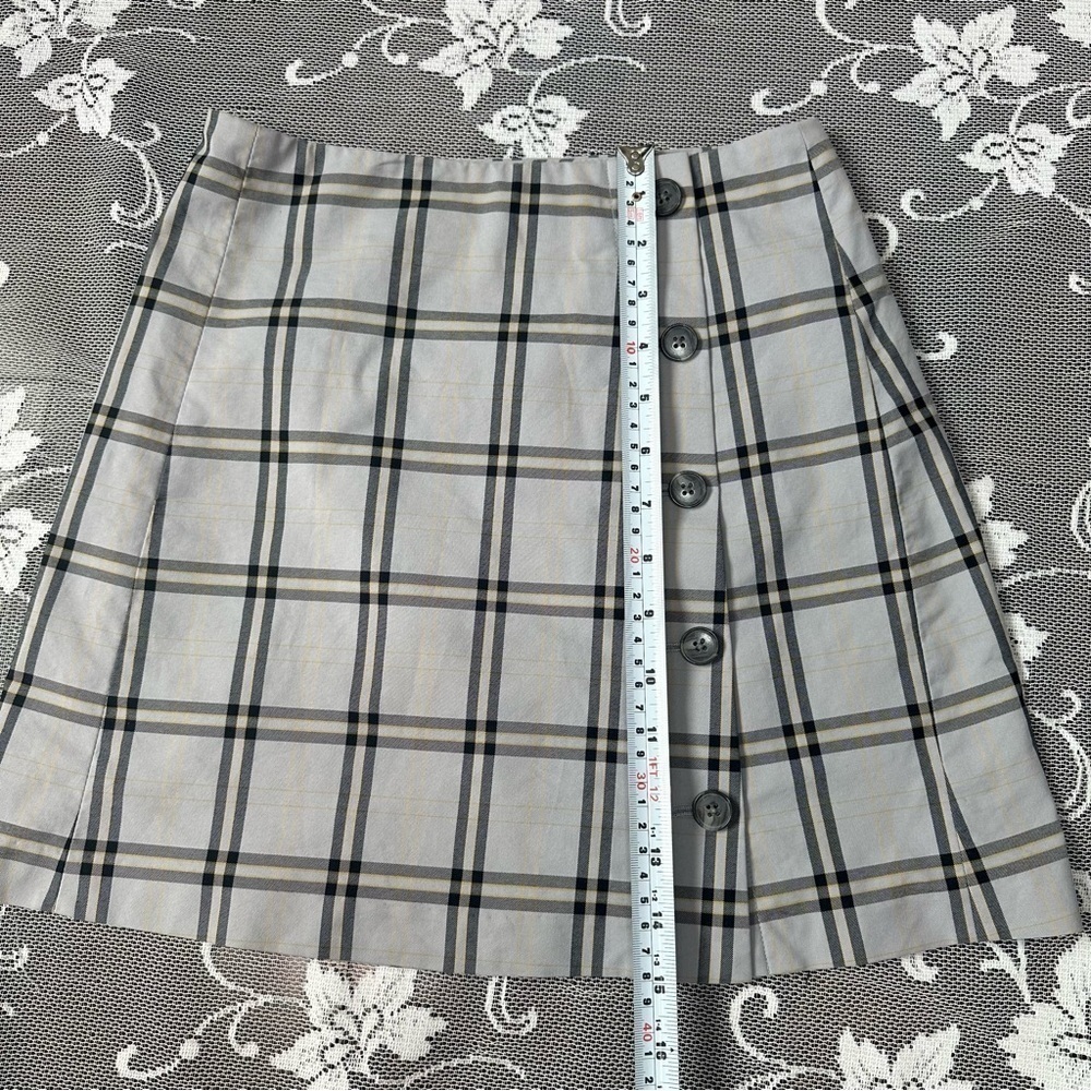 Aritzia Sunday Best Yuri Plaid Mini Skirt Sz 0 - Picture 8 of 11